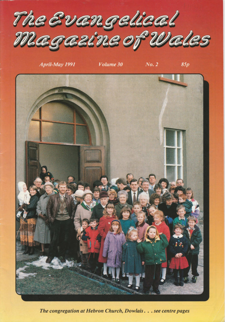 Hebron on the cover of the Evangelical Magazine of Wales
